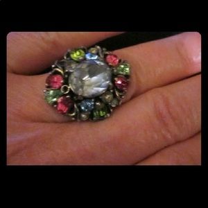 VINTAGE SIGNED HOLLYCRAFT COPR. 1950 RING